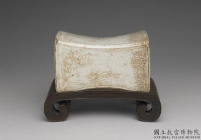 图片[2]-Pillow with wave design in bluish-white glaze, Northern Song dynasty (960-1127)-China Archive